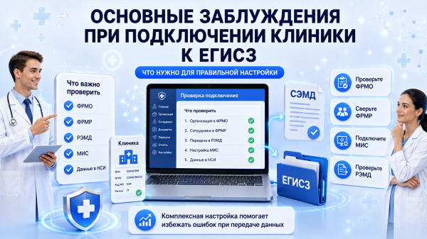 Что нужно для полноценной работы клиники с ЕГИСЗ
